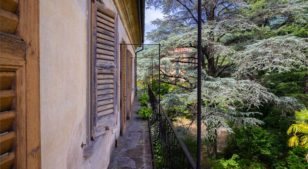 balcone sul parco