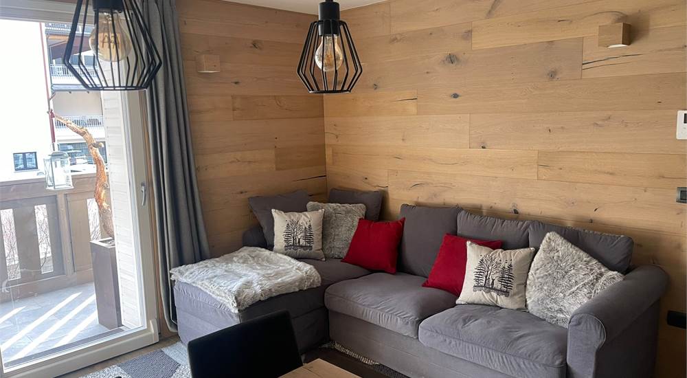 Sala con divano letto 